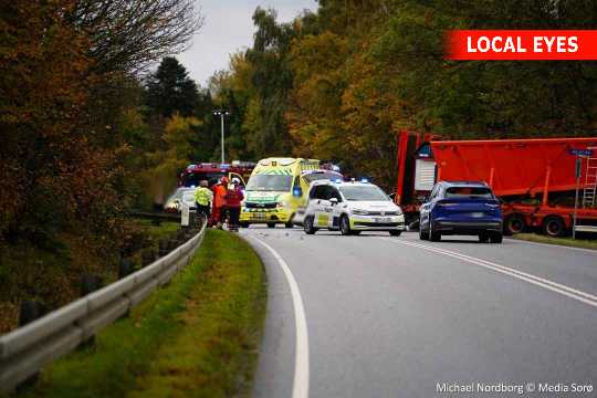 Alvorligt færdselsuheld ved Sorø - Nyheder
